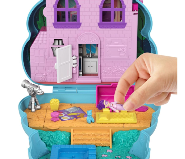 Mattel Polly Pocket Kompaktowa torebka Miś - 1037629 - zdjęcie 5